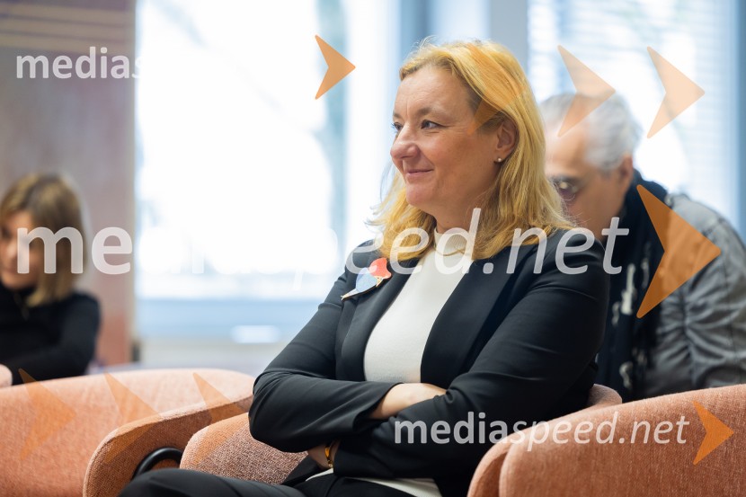 dr. Alenka Kepic Mohar, glavna urednica Mladinske knjige in direktorica Cankarjeve založbePredstavitev knjižnih novosti Cankarjeve založbe