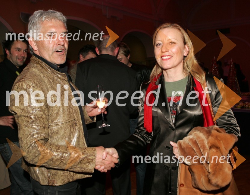 Peter Thaler, modni oblikovalec ter lastnik lastnik blagovne znamke Egoist in Jolanda Thaler, ki je predstavila svojo blagovno znamkoNaj Celjanka - Naj Celjan, prva podelitev naziva