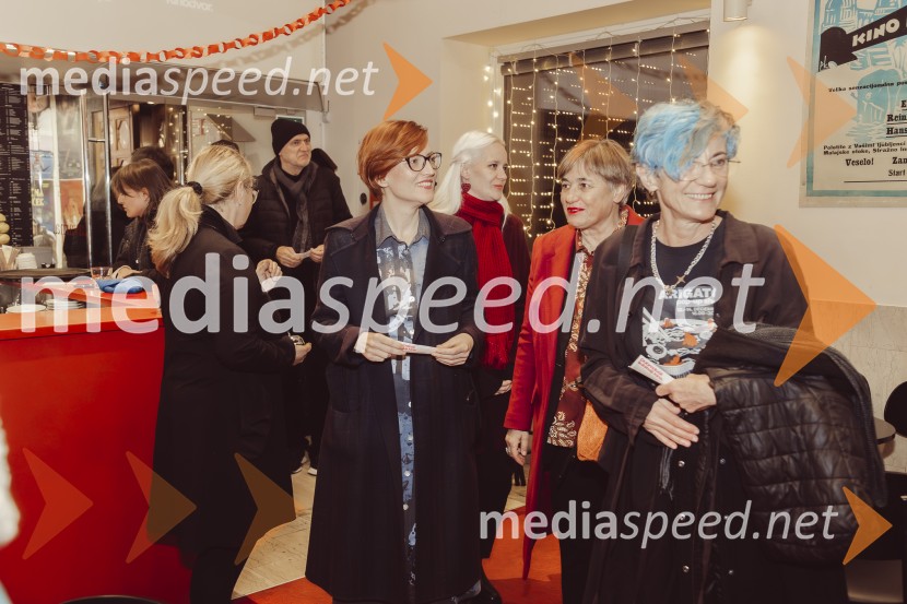 dr. Asta Vrečko, ministrica za kulturo;  Nataša Sukič, poslanka Državnega zboraSlavnostno odprtje 41. festivala slovenskega LGBT filma