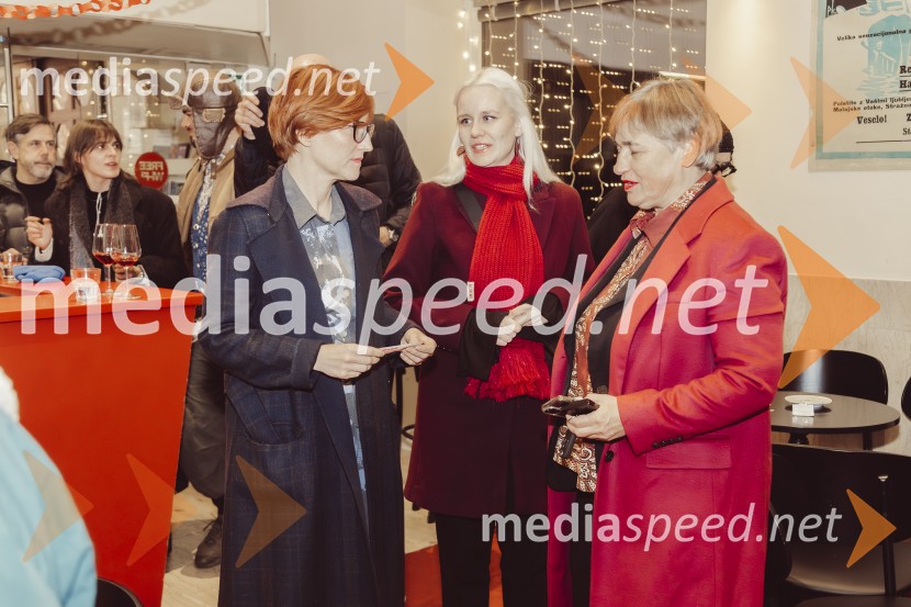  Nataša Sukič, poslanka Državnega zbora; dr. Asta Vrečko, ministrica za kulturo;  ... Slavnostno odprtje 41. festivala slovenskega LGBT filma