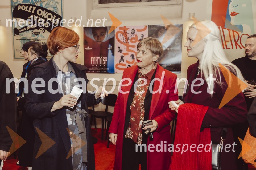dr. Asta Vrečko, ministrica za kulturo;  ... Slavnostno odprtje 41. festivala slovenskega LGBT filma