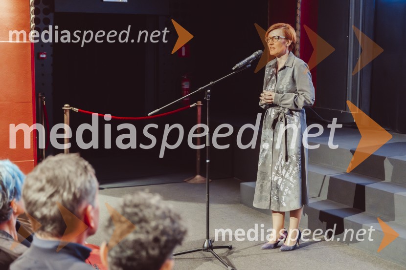 dr. Asta Vrečko, ministrica za kulturoSlavnostno odprtje 41. festivala slovenskega LGBT filma