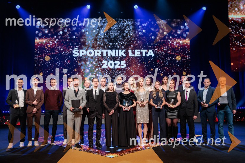 Športnik leta 2025, podelitev priznanj