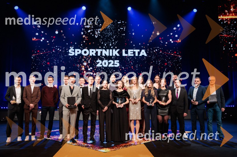 Športnik leta 2025, podelitev priznanj