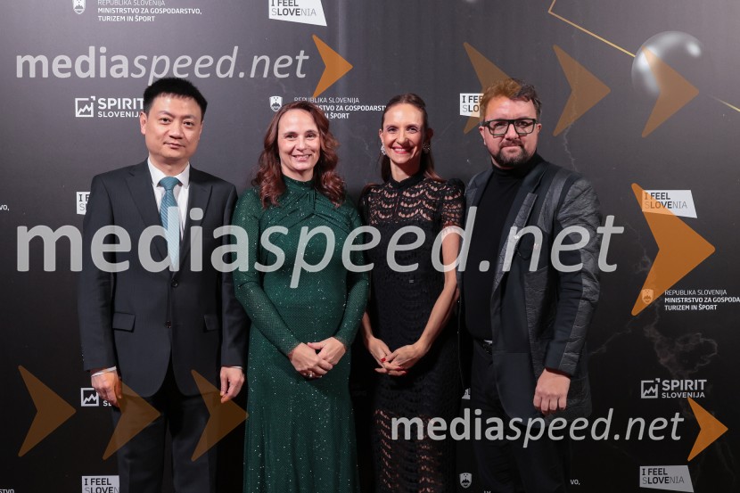  ... ;  Tamara Zajec Balažič, direktorica, SPIRIT Slovenija;  ... ;  Žiga Vavpotič, podjetnikSlovenija podelila nagrade najboljšim tujim investitorjem 2025