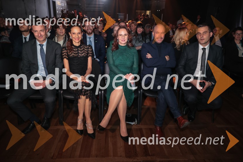  ... ;  ... ;  Tamara Zajec Balažič, direktorica, SPIRIT Slovenija;  Matevž Frangež, državni sekretar;  ... Slovenija podelila nagrade najboljšim tujim investitorjem 2025