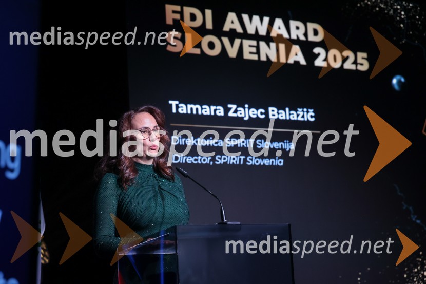  Tamara Zajec Balažič, direktorica, SPIRIT SlovenijaSlovenija podelila nagrade najboljšim tujim investitorjem 2025