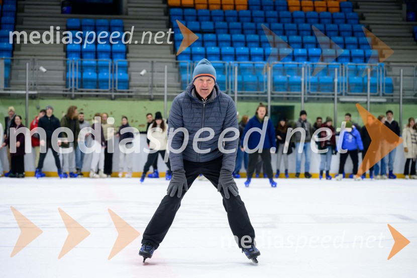 Študentsko drsanje znova privabilo številne navdušence na led