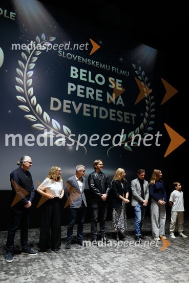 Podelitev druge zlate role za ustvarjalce filma Belo se pere na 90