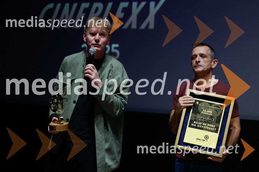 Podelitev druge zlate role za ustvarjalce filma Belo se pere na 90