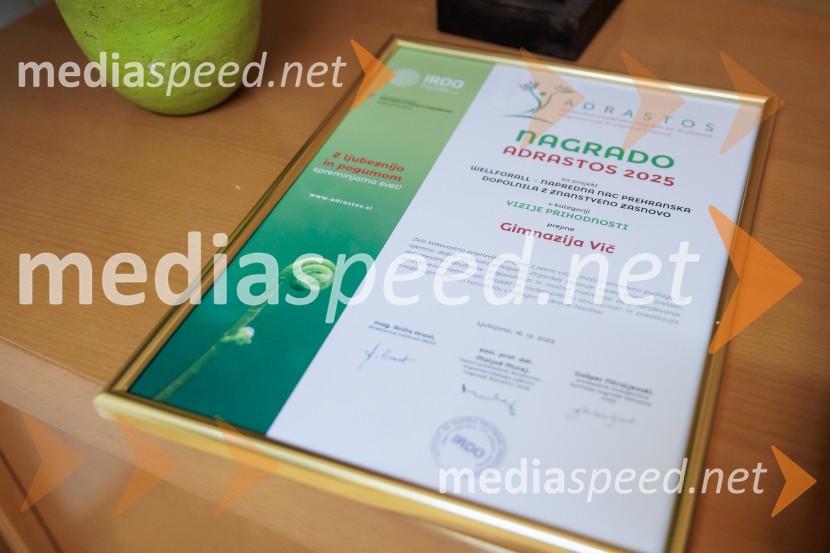 Podeljeni nagradi HORUS in ADRASTOS 2025 za družbeno odgovornost in trajnostni razvoj