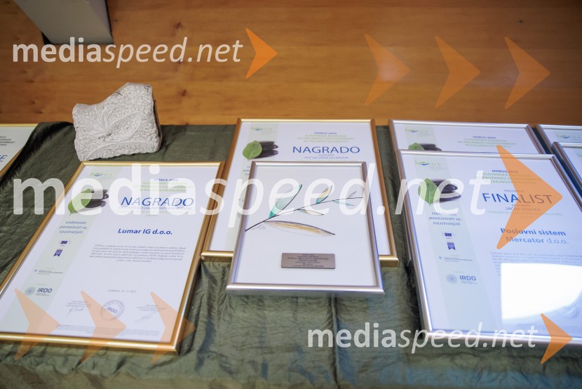 Podeljeni nagradi HORUS in ADRASTOS 2025 za družbeno odgovornost in trajnostni razvoj