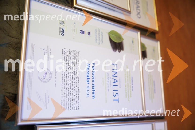 Podeljeni nagradi HORUS in ADRASTOS 2025 za družbeno odgovornost in trajnostni razvoj