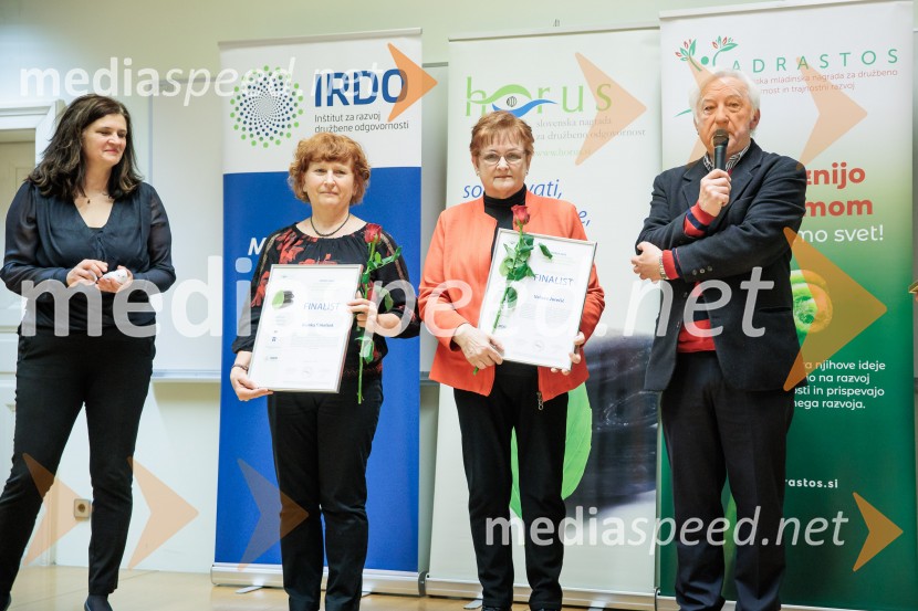 Podeljeni nagradi HORUS in ADRASTOS 2025 za družbeno odgovornost in trajnostni razvoj