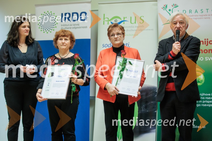 Podeljeni nagradi HORUS in ADRASTOS 2025 za družbeno odgovornost in trajnostni razvoj