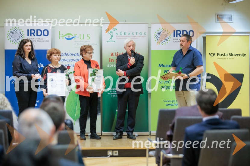 Podeljeni nagradi HORUS in ADRASTOS 2025 za družbeno odgovornost in trajnostni razvoj