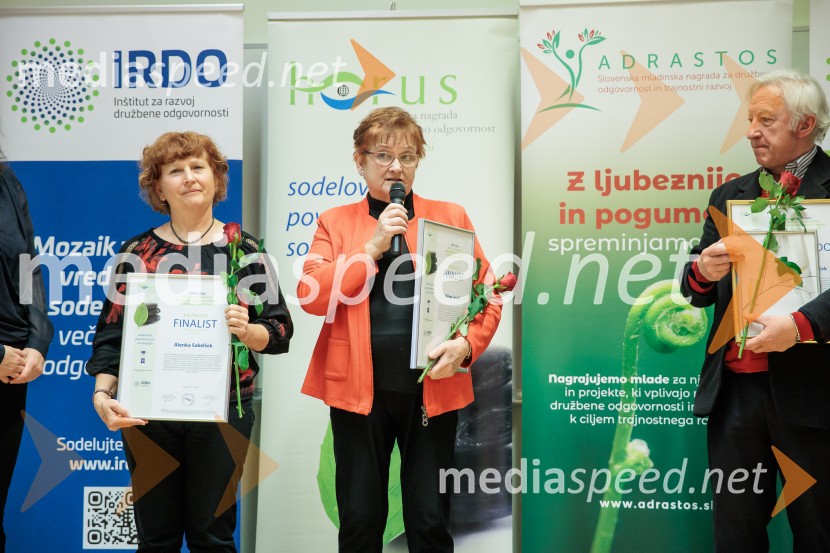 Podeljeni nagradi HORUS in ADRASTOS 2025 za družbeno odgovornost in trajnostni razvoj