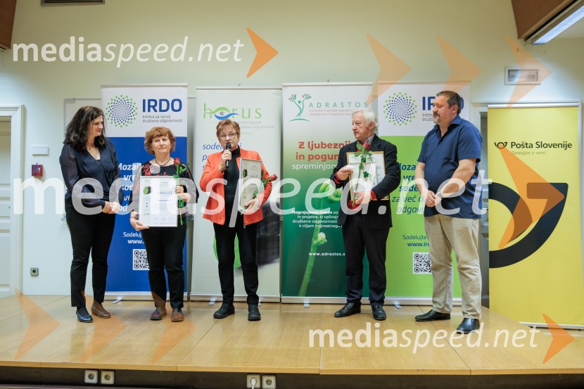 Podeljeni nagradi HORUS in ADRASTOS 2025 za družbeno odgovornost in trajnostni razvoj