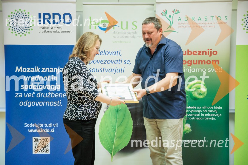 Podeljeni nagradi HORUS in ADRASTOS 2025 za družbeno odgovornost in trajnostni razvoj