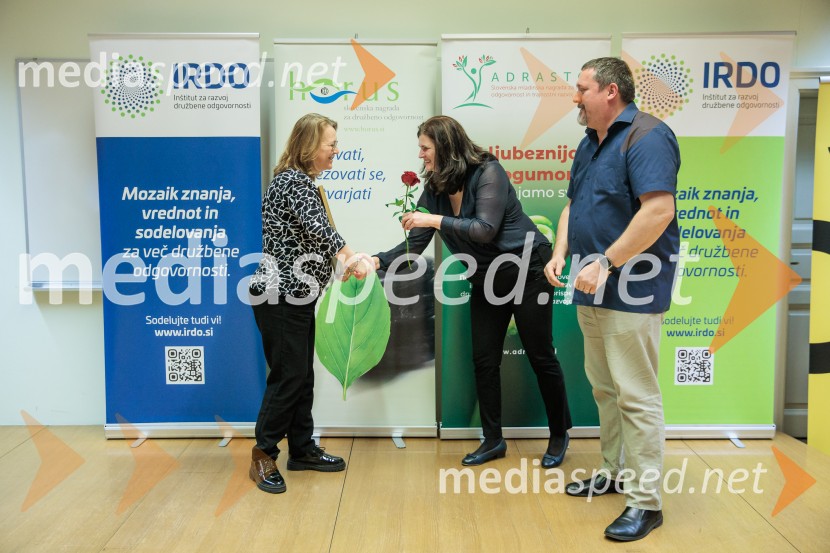 Podeljeni nagradi HORUS in ADRASTOS 2025 za družbeno odgovornost in trajnostni razvoj