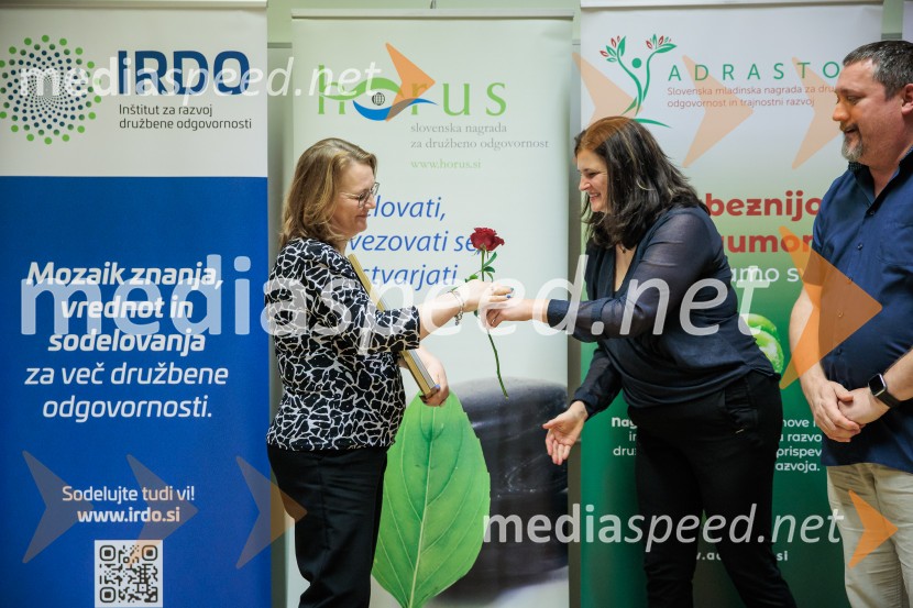 Podeljeni nagradi HORUS in ADRASTOS 2025 za družbeno odgovornost in trajnostni razvoj