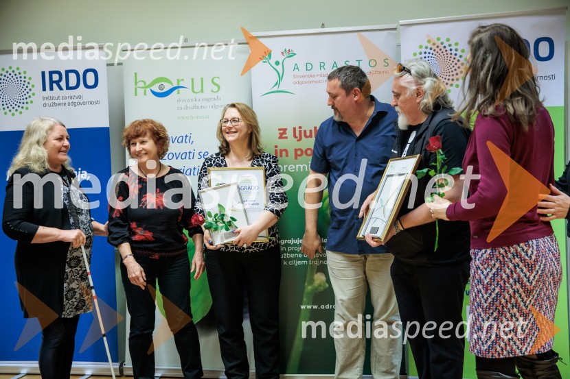 Podeljeni nagradi HORUS in ADRASTOS 2025 za družbeno odgovornost in trajnostni razvoj