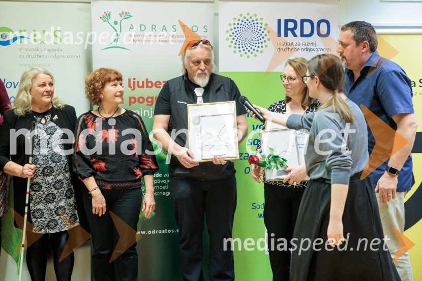 Podeljeni nagradi HORUS in ADRASTOS 2025 za družbeno odgovornost in trajnostni razvoj