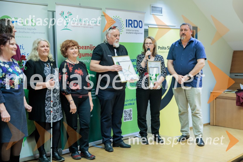 Podeljeni nagradi HORUS in ADRASTOS 2025 za družbeno odgovornost in trajnostni razvoj