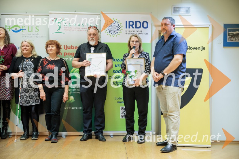 Podeljeni nagradi HORUS in ADRASTOS 2025 za družbeno odgovornost in trajnostni razvoj