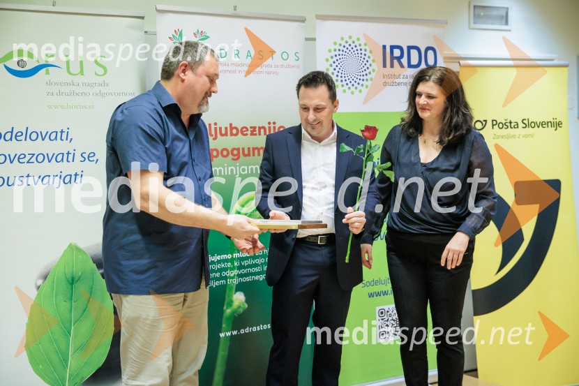 Podeljeni nagradi HORUS in ADRASTOS 2025 za družbeno odgovornost in trajnostni razvoj