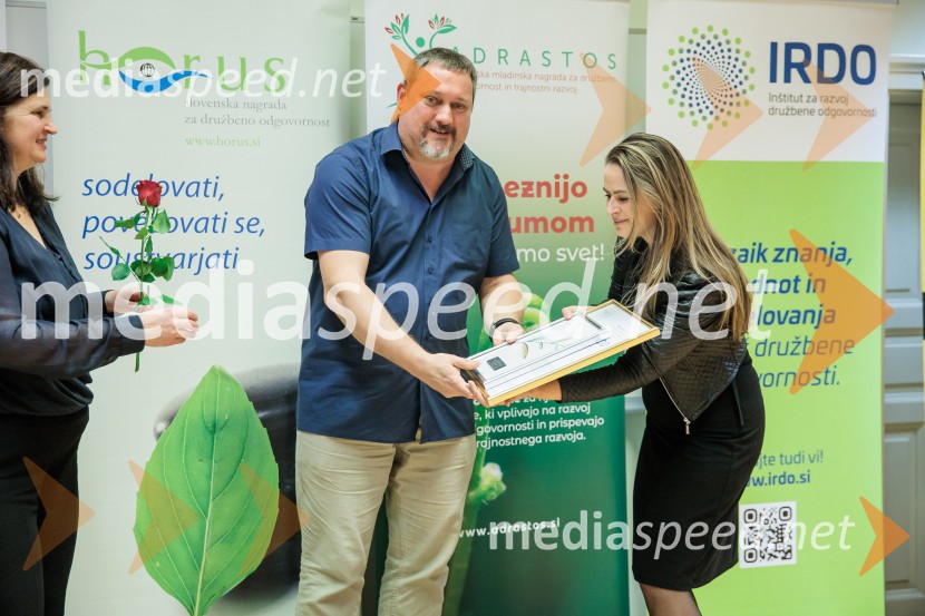 Podeljeni nagradi HORUS in ADRASTOS 2025 za družbeno odgovornost in trajnostni razvoj