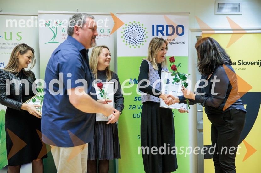 Podeljeni nagradi HORUS in ADRASTOS 2025 za družbeno odgovornost in trajnostni razvoj