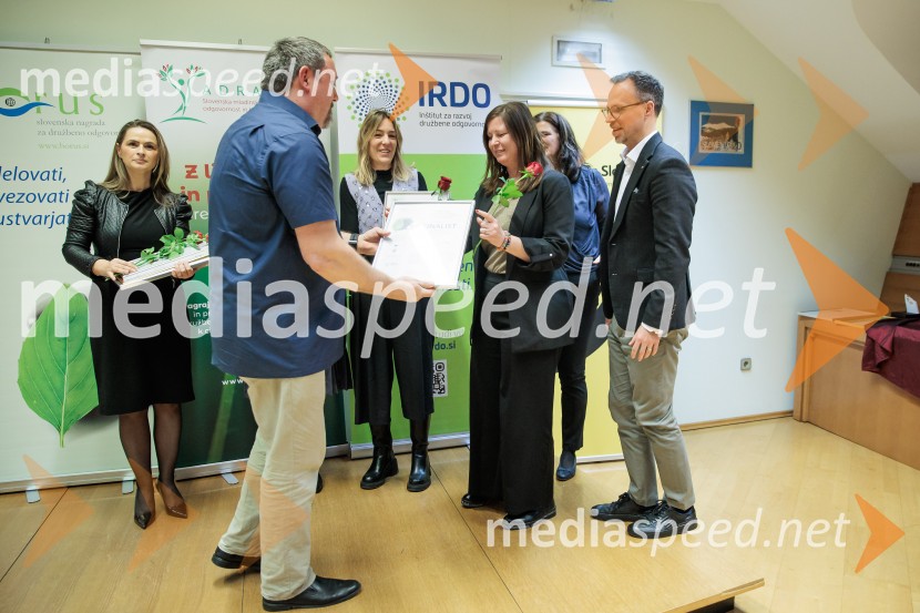 Podeljeni nagradi HORUS in ADRASTOS 2025 za družbeno odgovornost in trajnostni razvoj