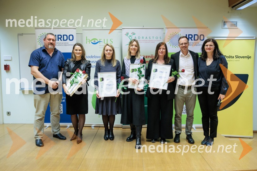 Podeljeni nagradi HORUS in ADRASTOS 2025 za družbeno odgovornost in trajnostni razvoj