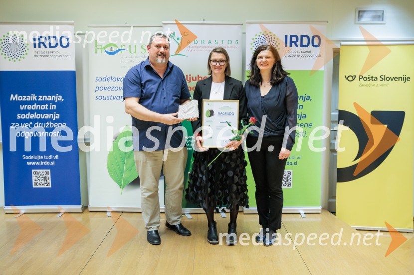 Podeljeni nagradi HORUS in ADRASTOS 2025 za družbeno odgovornost in trajnostni razvoj
