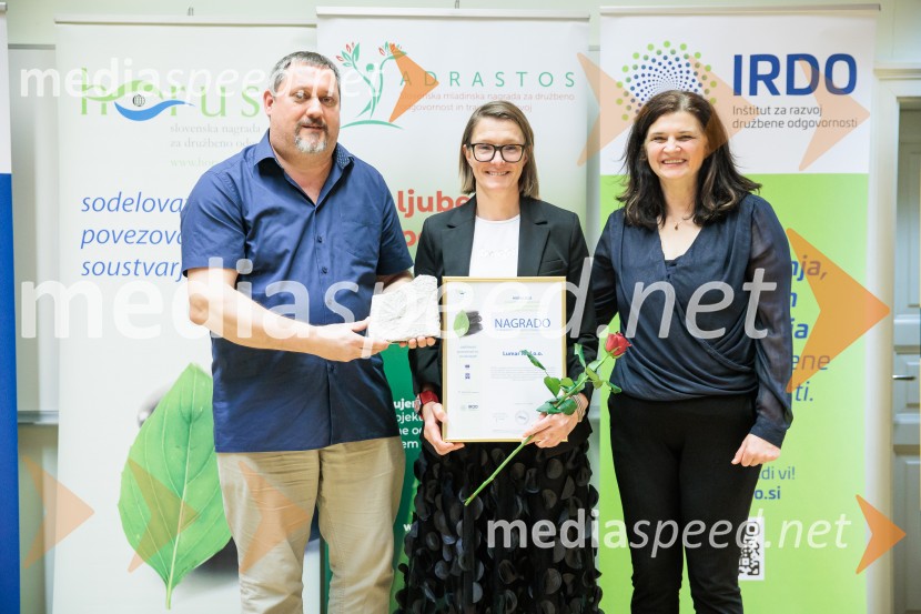 Podeljeni nagradi HORUS in ADRASTOS 2025 za družbeno odgovornost in trajnostni razvoj
