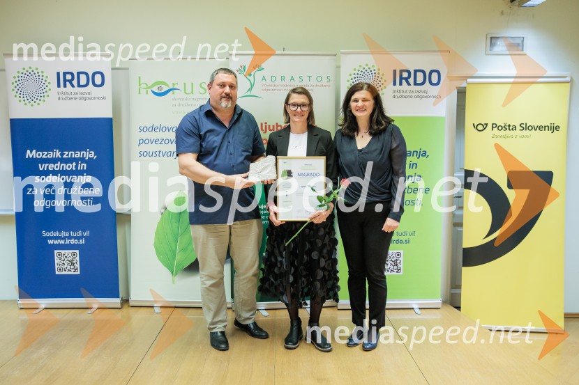 Podeljeni nagradi HORUS in ADRASTOS 2025 za družbeno odgovornost in trajnostni razvoj