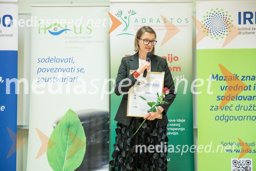 Podeljeni nagradi HORUS in ADRASTOS 2025 za družbeno odgovornost in trajnostni razvoj