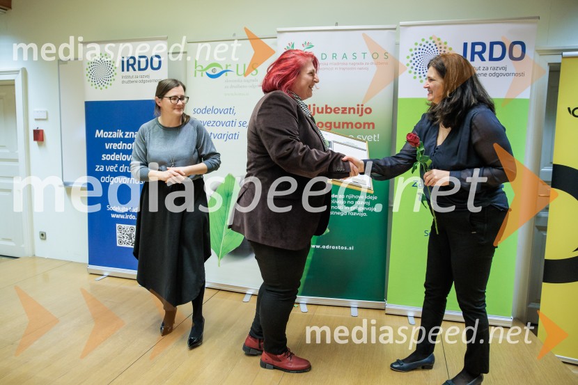 Podeljeni nagradi HORUS in ADRASTOS 2025 za družbeno odgovornost in trajnostni razvoj