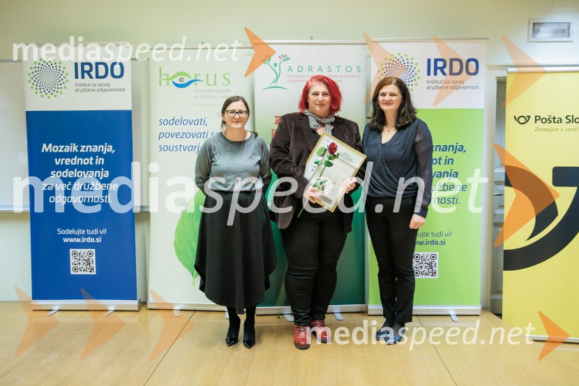 Podeljeni nagradi HORUS in ADRASTOS 2025 za družbeno odgovornost in trajnostni razvoj