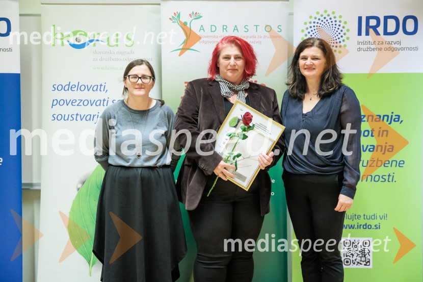 Podeljeni nagradi HORUS in ADRASTOS 2025 za družbeno odgovornost in trajnostni razvoj