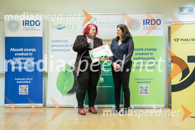 Podeljeni nagradi HORUS in ADRASTOS 2025 za družbeno odgovornost in trajnostni razvoj