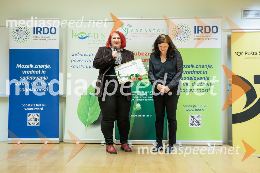 Podeljeni nagradi HORUS in ADRASTOS 2025 za družbeno odgovornost in trajnostni razvoj