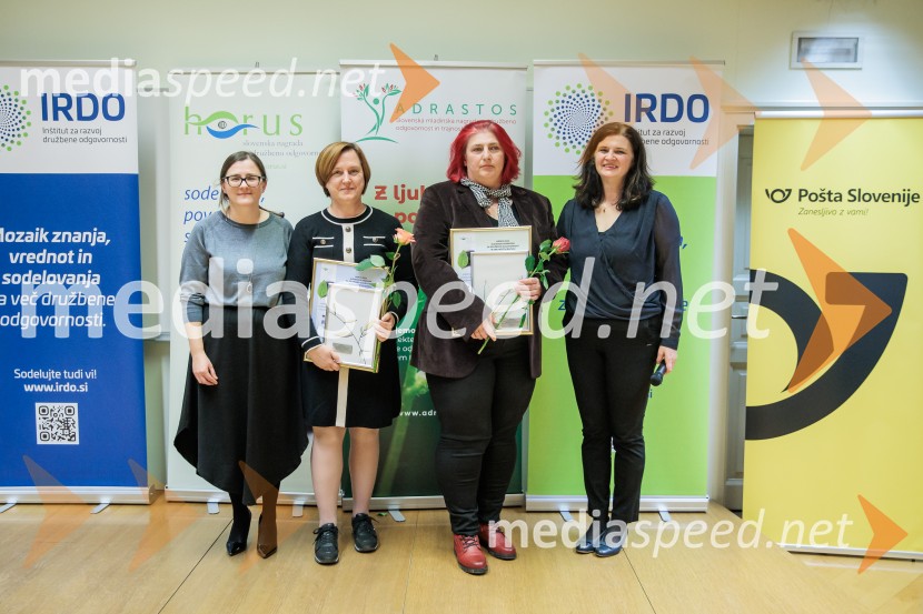 Podeljeni nagradi HORUS in ADRASTOS 2025 za družbeno odgovornost in trajnostni razvoj