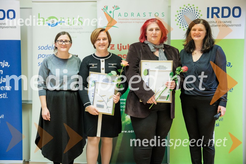 Podeljeni nagradi HORUS in ADRASTOS 2025 za družbeno odgovornost in trajnostni razvoj