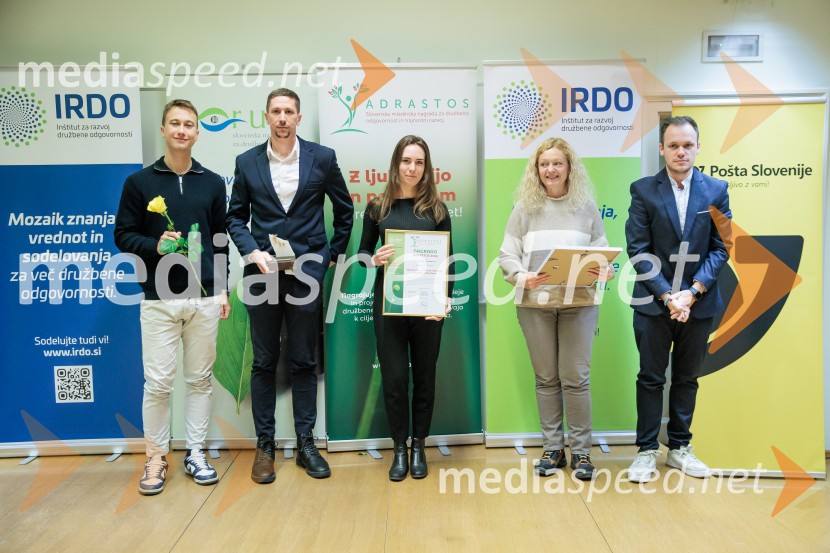 Podeljeni nagradi HORUS in ADRASTOS 2025 za družbeno odgovornost in trajnostni razvoj