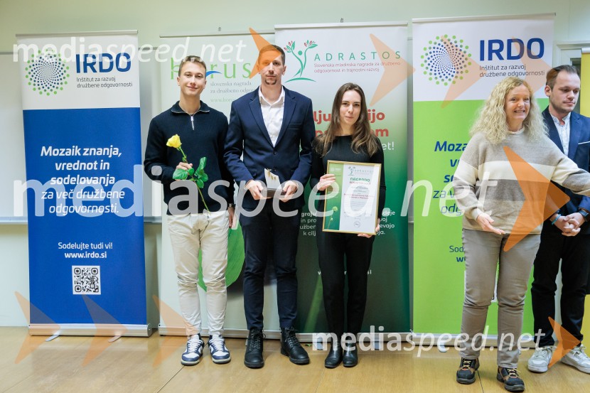 Podeljeni nagradi HORUS in ADRASTOS 2025 za družbeno odgovornost in trajnostni razvoj
