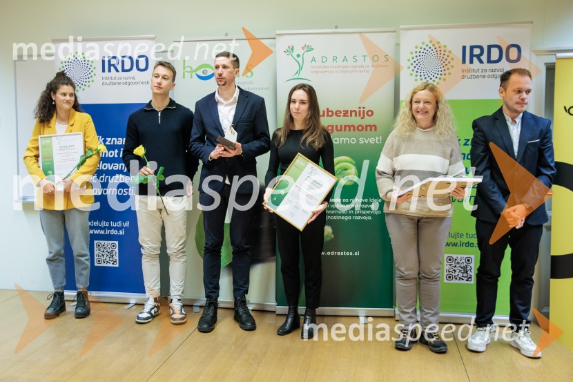 Podeljeni nagradi HORUS in ADRASTOS 2025 za družbeno odgovornost in trajnostni razvoj