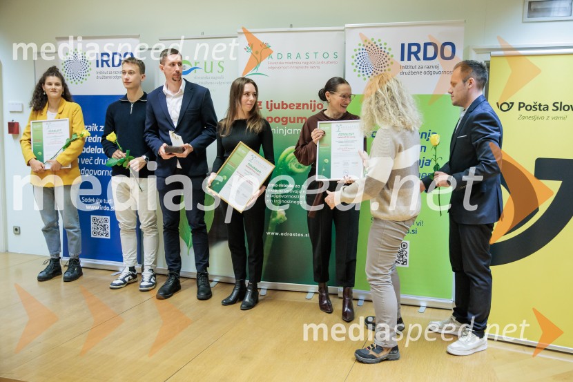Podeljeni nagradi HORUS in ADRASTOS 2025 za družbeno odgovornost in trajnostni razvoj