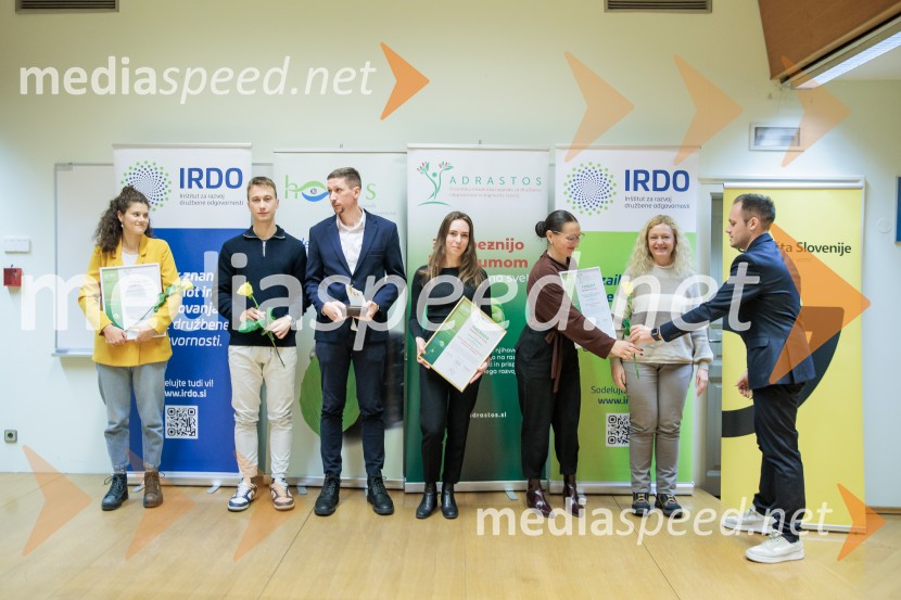 Podeljeni nagradi HORUS in ADRASTOS 2025 za družbeno odgovornost in trajnostni razvoj